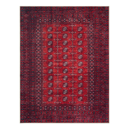 Keen Home Design 3x5 Rug - Machine Washable Entry Rug with Non-Slip Backing, Ideal for Enteryway, Kitchen, Bathroom, Laundry Room - Vintage, Easy Clean, Durable, Low Pile Rug - (3' x 5')