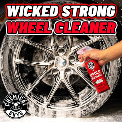 Chemical Guys HOL357 Clean & Shine Car Wash Starter Kit - Safe for Cars, Trucks, Motorcycles, SUVs, Jeeps, RVs & More (7 Piece Set, Including 3 16 oz. Car Detailing Chemicals)