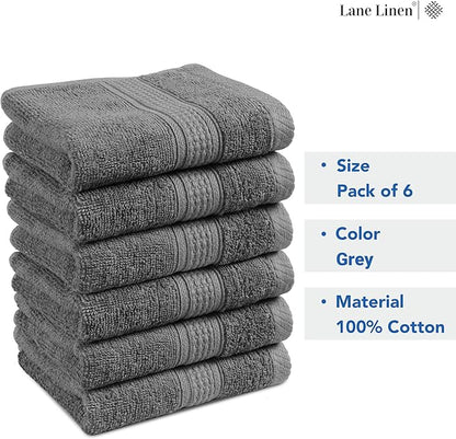Grey Hand Towels for Bathroom