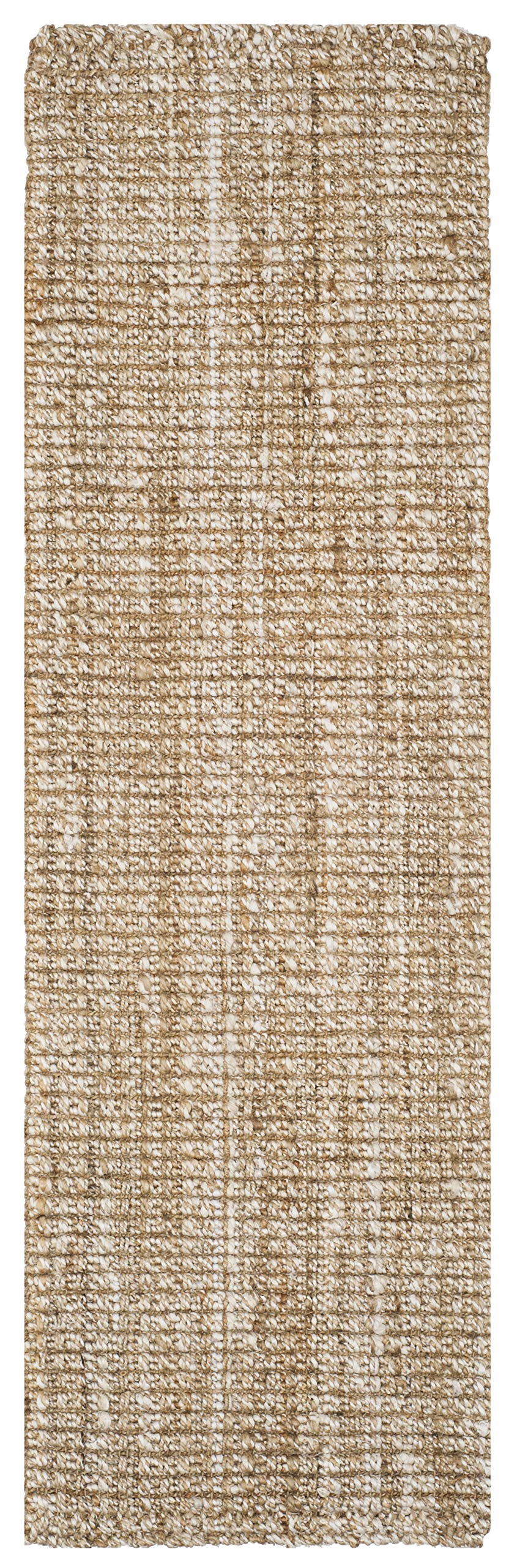 SAFAVIEH Natural Fiber Collection Runner Rug - 2'6" x 10', Natural, Handmade Jute, Ideal for High Traffic Areas in Living Room, Bedroom (NF456A)