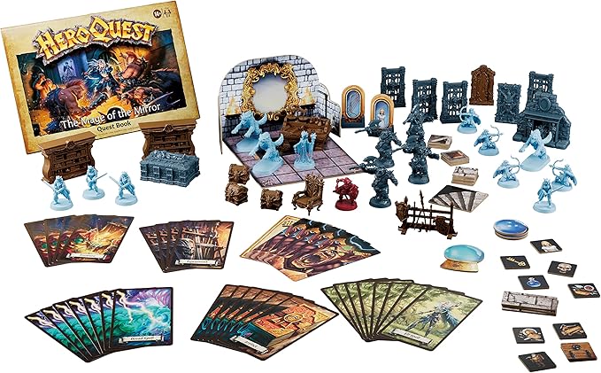 Heroquest The Mage of The Mirror Quest Pack Roleplaying Game for Ages 14+ Requires HeroQuest Game System to Play