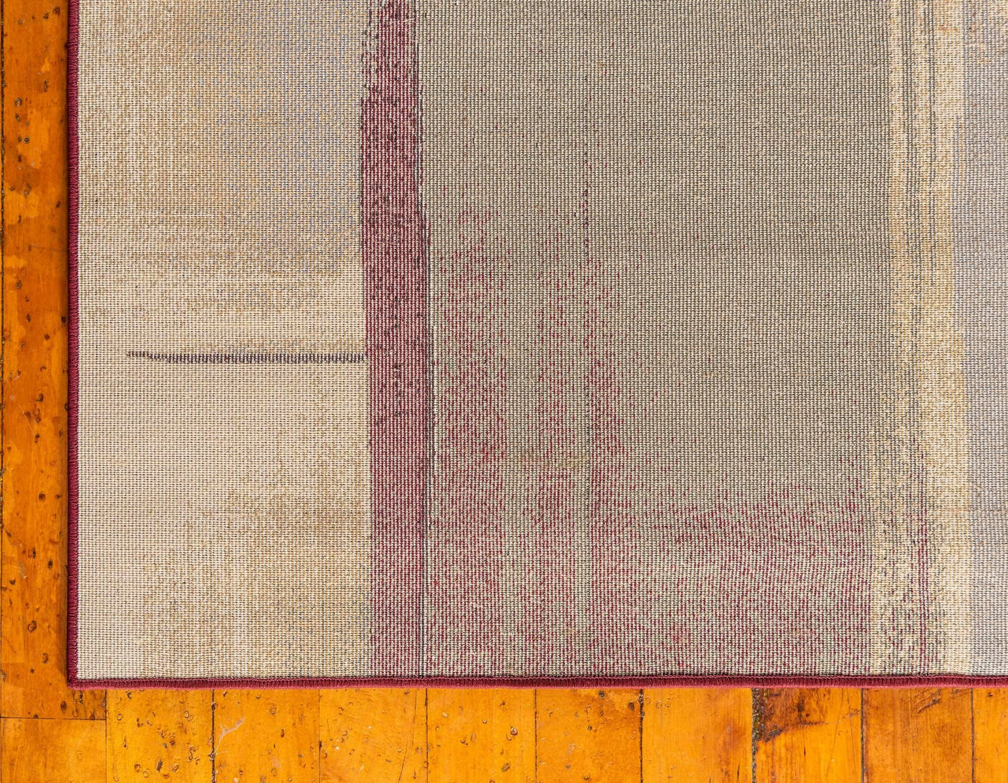 Unique Loom Barista Collection Area Rug - Timor (4' 1" x 6' 1" Rectangle, Multi/ Red)