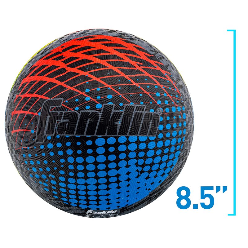 Franklin Sports Mystic Rubber Playground Ball - Kickball, Dodgeball and Four Square Ball - 8.5" Rubber Bouncy Construction - Great for All Playground Games