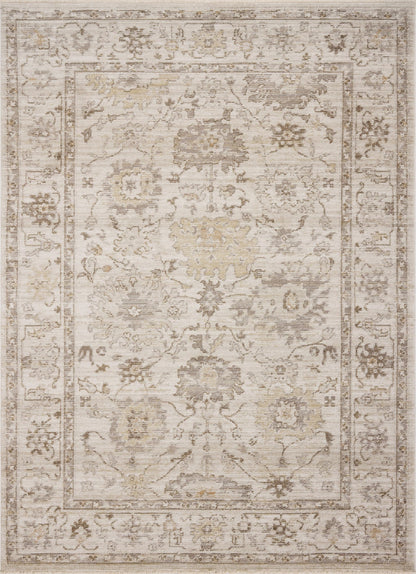 Loloi Magnolia Home by Joanna Gaines Pace Collection PAC-01 Natural/Stone 9'-6" x 12'-3" Area Rug