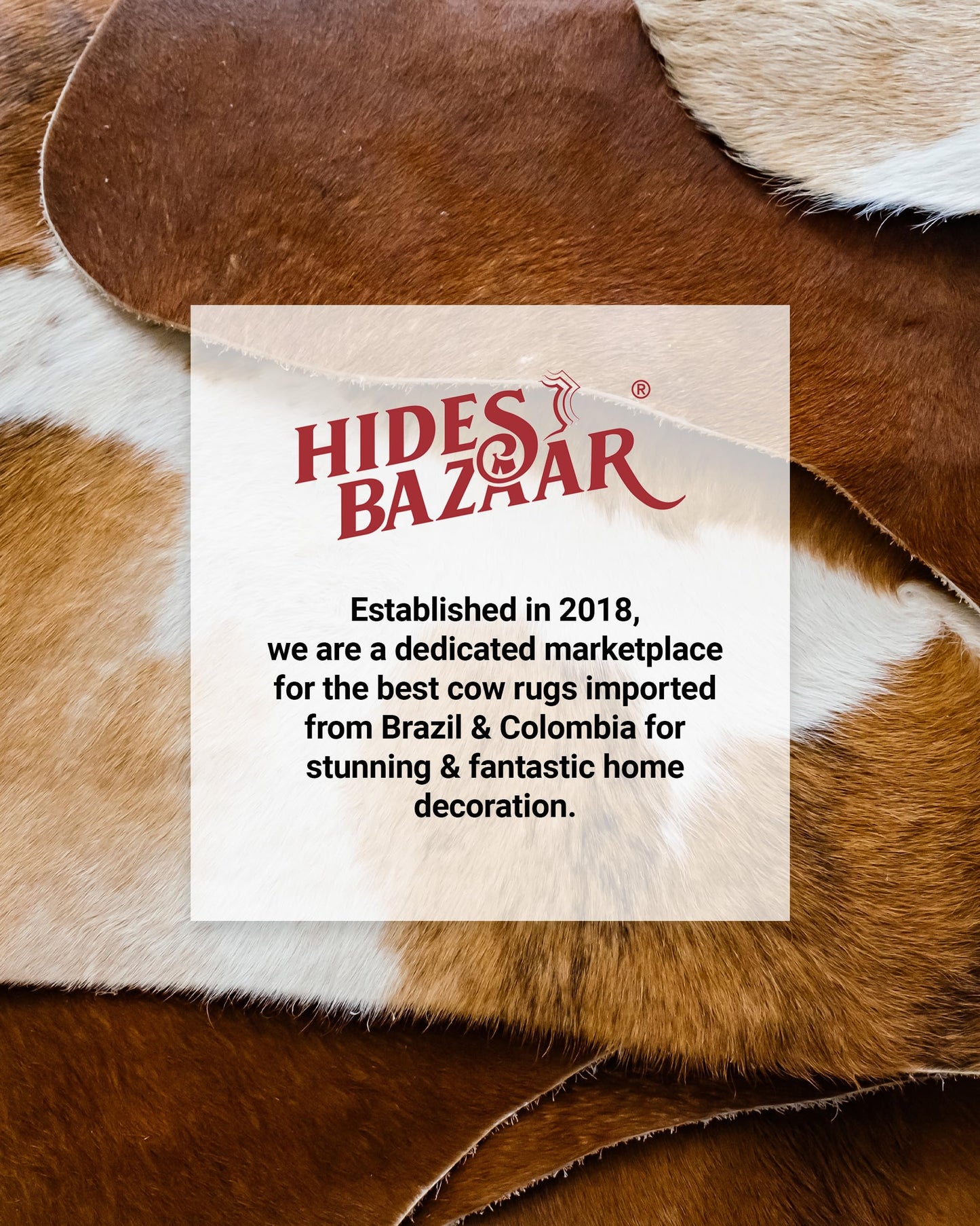 HIDES BAZAAR Black Salt and Pepper Cowhide Rug Premium Black and White Rugs for Living Room & More - Unique Black and White Rug Made Tanned Leather Cow Hides - Cow Hide Rugs 5x7 ft