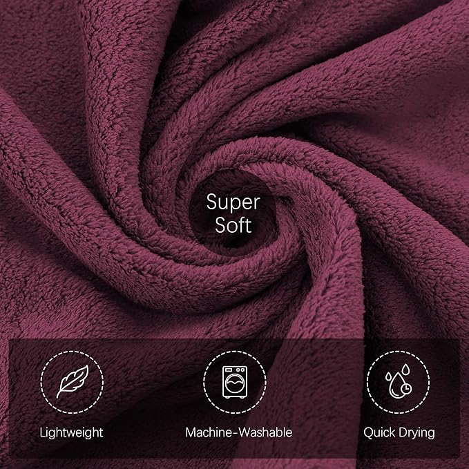 TENSTARS Silk Hemming Hand Towels