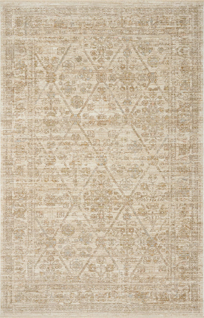 Loloi Elora Collection ELR-01 Ivory/Multi 5'-0" x 7'-6" Area Rug