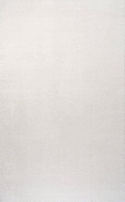 JONATHAN Y Haze Solid Low-Pile Cream Indoor Area Rug 3x5, Coastal,Bohemian,Minimalist,Classic, Easy-Cleaning for Living Room,Bedroom,Kitchen,Pet Friendly,Non-Shedding (SEU100T-3)