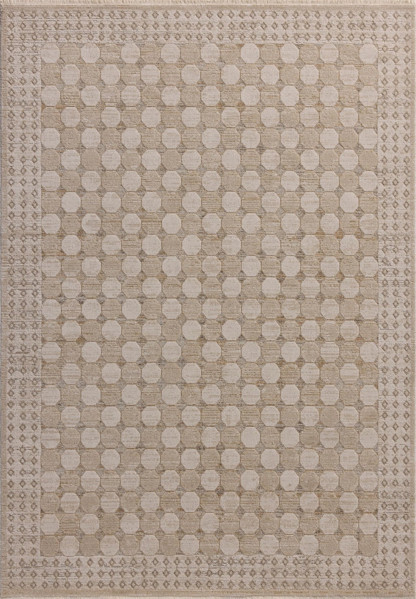 Loloi Amber Lewis Cali Collection CIL-01 Taupe/Natural 7'-10" x 10', .25" Pile Height, Area Rug