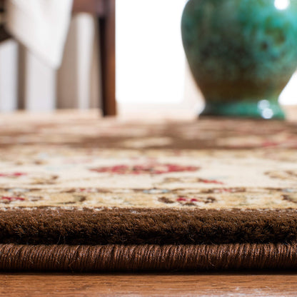 SAFAVIEH Lyndhurst Collection Accent Rug - 4' x 6', Black & Ivory, Traditional Oriental Design, Non-Shedding & Easy Care, Ideal for High Traffic Areas in Entryway, Living Room, Bedroom (LNH553-9012)