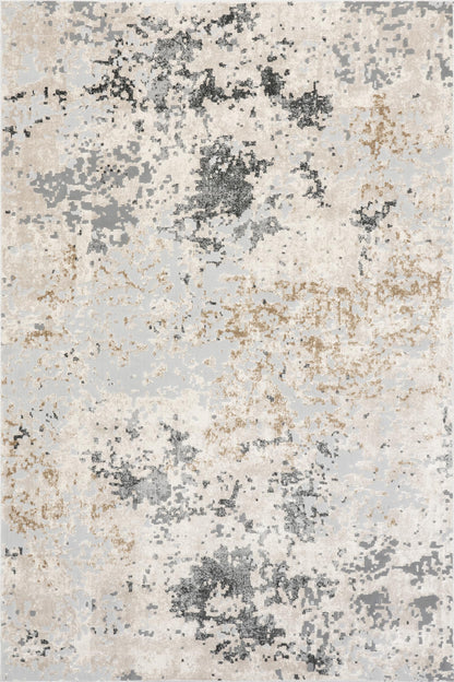 nuLOOM Chastin Modern Abstract Area Rug - 8x10 Area Rug Modern/Contemporary Beige/Grey Rugs for Living Room Bedroom Dining Room Kitchen