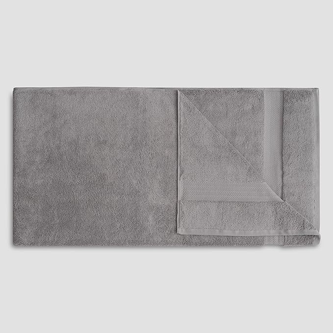 Fabdreams 100% Organic Cotton Bath Sheet Set of 2 700 GSM Oversized Towels