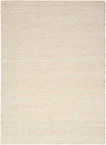 Nourison Home Natural Jute Ivory 5' x 7' Area Rug - Easy Clean, Non Shedding, Bed Room, Living Room, Dining Room, Kitchen (5' x 7')