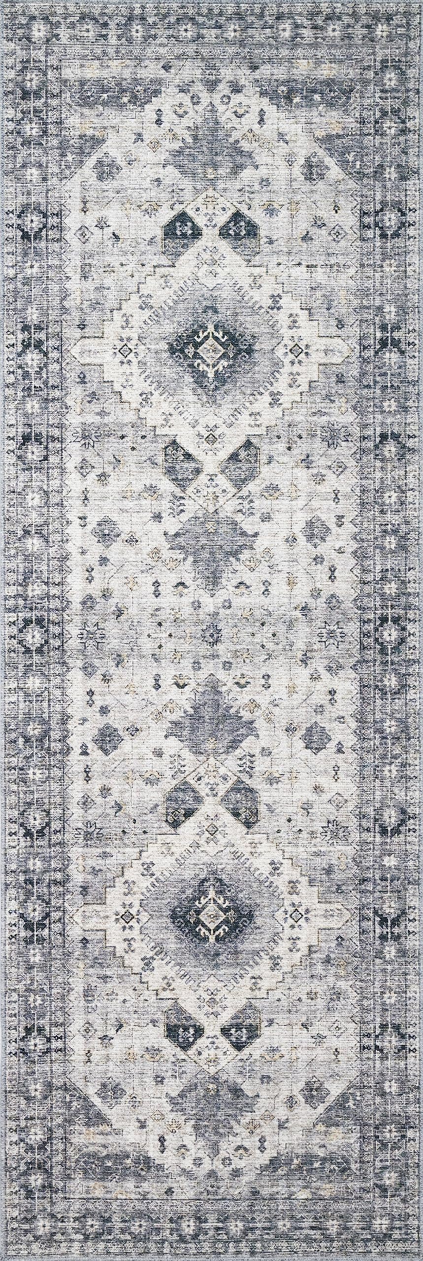 Loloi Skye Collection SKY-02 Silver/Grey 6'-0" x 6'-0" Round Area Rug