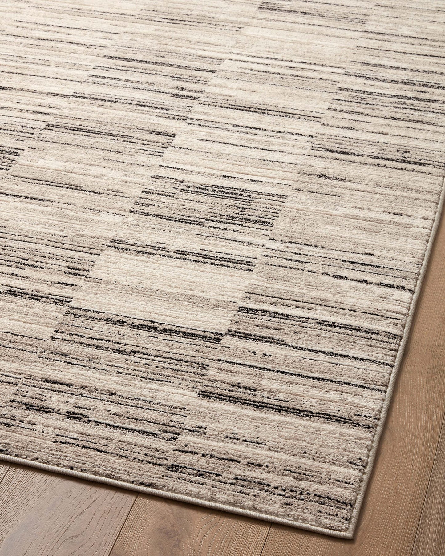 Loloi Darby Collection DAR-01 Charcoal/Sand 7'-10" x 10' Area Rug