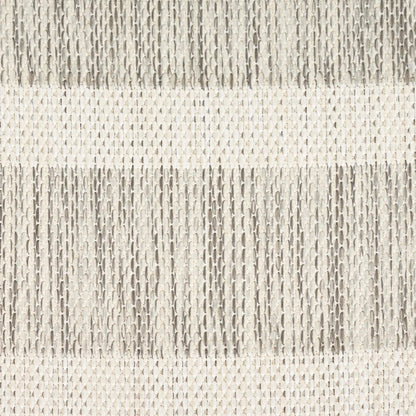 Nourison Home Positano Grey Ivory 5' x 7' Area Rug - Easy Clean, Non Shedding, Bed Room, Living Room, Dining Room, Kitchen (5' x 7')
