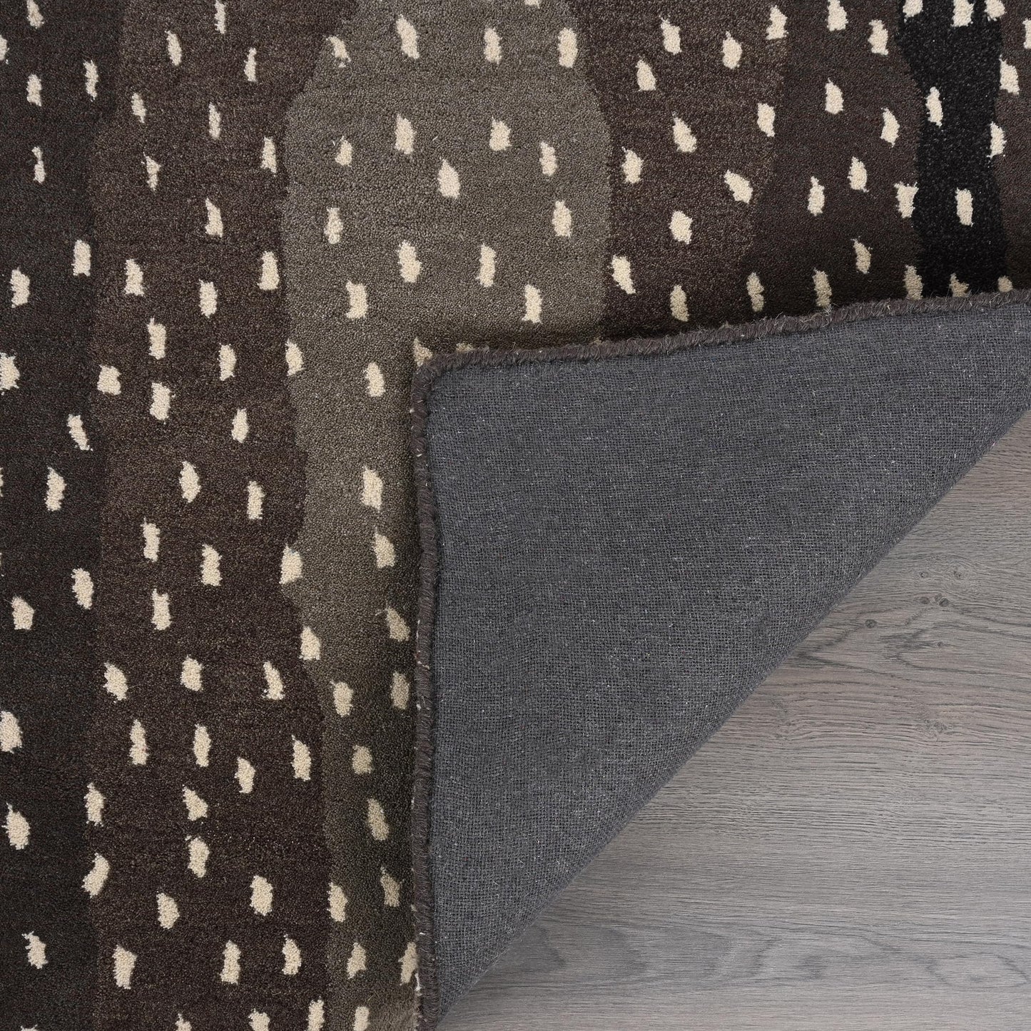 Restoration and Renovation Antelope Cheetah Blue Animal Contemporary Handmade 100% Woolen Area Rugs & Carpets (Mink, 8' x 10')