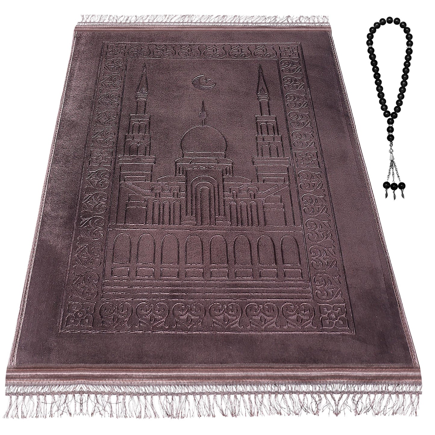 Z&Z living Space Soft Padded Prayer Mat – Extra Thick Comfort Rug for Home, Travel, Meditation, and Kneeling Support