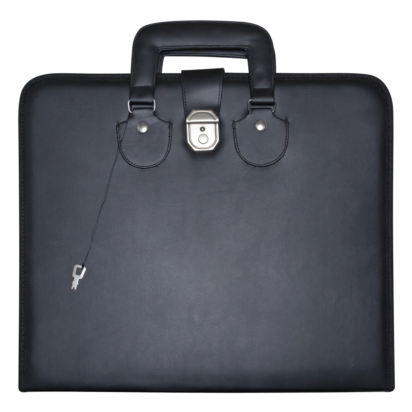 UK EMPIRE GROUP Masonic Apron Case Black Imitation Leather MM/WM Size | Art Portfolio Display Carrying Bag