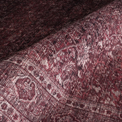 Fame Rugs Turkish Rug. Washable Vintage Oriental Antique Inspired Traditional Doormat Small Modern Area Rugs Luxury Entryway Entry Bedroom Bathroom Kitchen (395RR, 2' x 3')