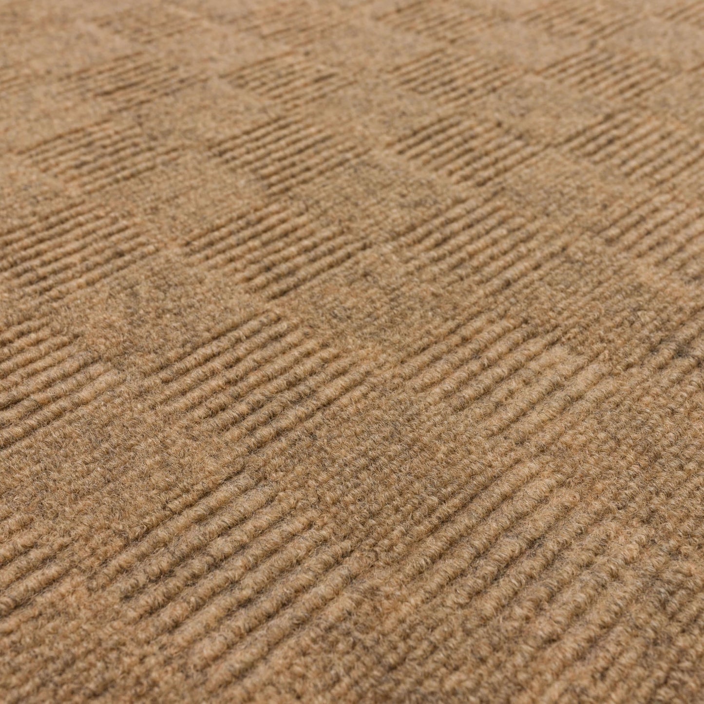 Mohawk Home Peel and Stick Carpet Tiles 24x24 Inch Indoor Outdoor Polyester, Stain Resistant, Easy DIY Install (15 Tiles, 60 Sq Ft,Tan)