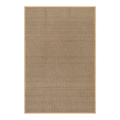 Lahome Farmhouse Kitchen Entryway Rug, 2x3 Door Mat Indoor Entrance Washable Small Bathroom Rugs for Bedroom Non Slip Neutral Indoor Floor Carpet for Front Door Porch, Beige