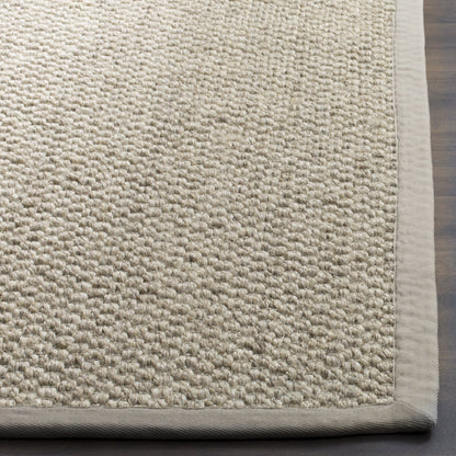 SAFAVIEH Natural Fiber Collection Runner Rug - 2' x 6', Marble, Sisal, Woven Design with Border (NF525C)