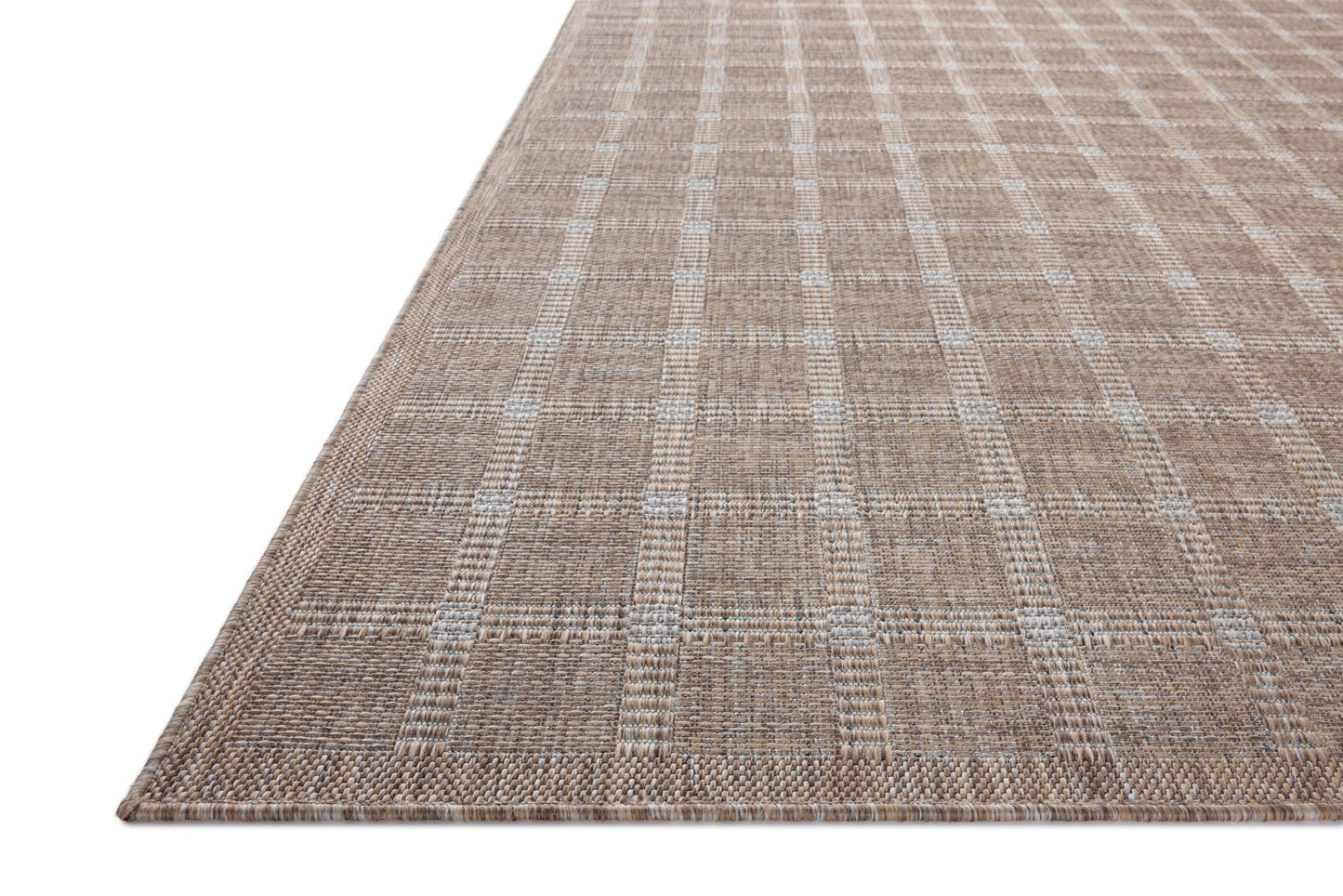 Loloi Amber Lewis Topanga Collection TOP-01 Natural/Bone 3'-11" x 5'-11" Indoor/Outdoor Accent Rug