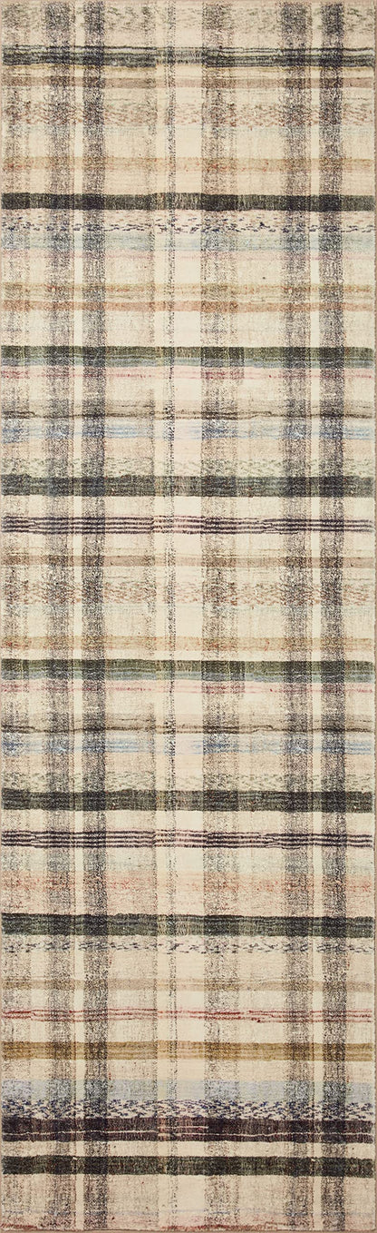 Loloi Chris Loves Julia Humphrey Collection HUM-02 Ivory/Multi 8'-3'' x 11'-3'' .38" Pile Height, Area Rug feat. CloudPile