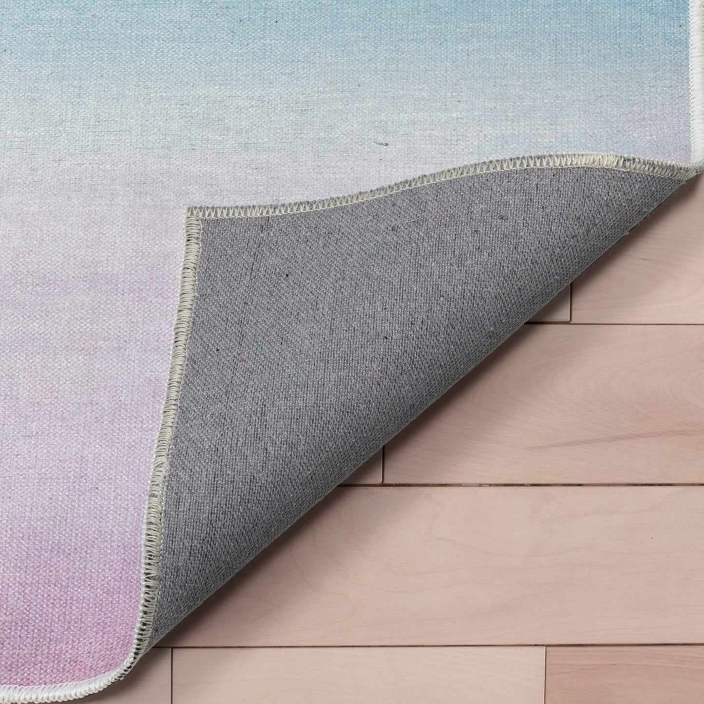 Well Woven Kids Rugs Sunrise 3'3" x 5' Multi Color Modern Printed Machine Washable Area Rug