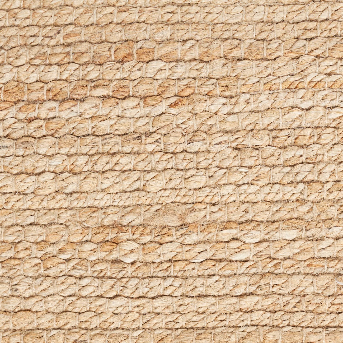 Nourison Home Natural Jute Bleached 6' x 9' Area Rug - Easy Clean, Non Shedding, Bed Room, Living Room, Dining Room, Kitchen (6' x 9')
