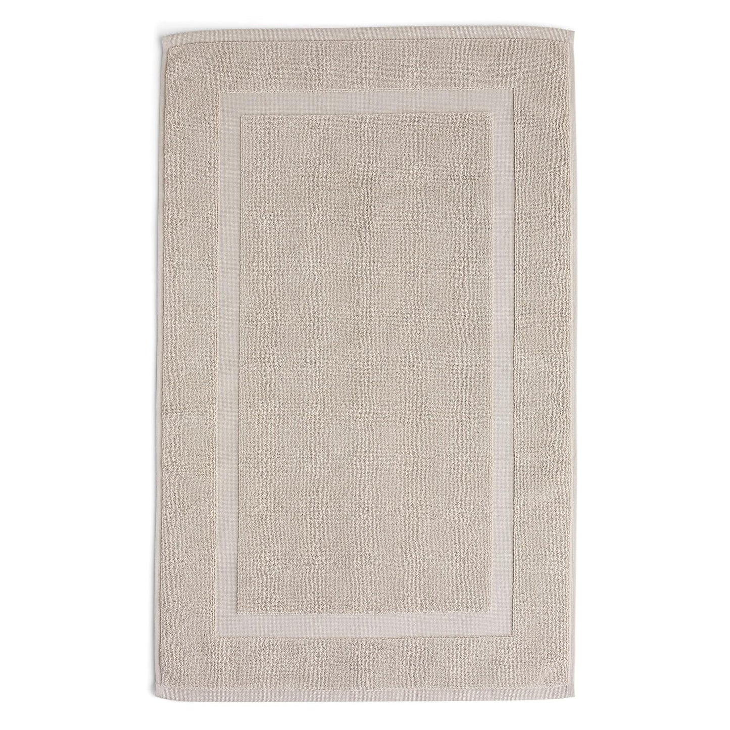 Preston Lane Douro Bath Mat – 100% Cotton, Plush & Absorbent Quick-Dry Bathroom Rug – Hotel-Quality Floor Mat for Shower or Tub, Made in Portugal, Clay