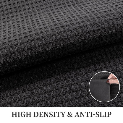 YIHOUSE Indoor Door Mat 24" x 36", Non-Slip Washable Entryway Mat, Dirt Trapper Absorbent Entrance Mat, Low Profile Floor Mat for Front/Back Door, Entryway, Dark Gray ﻿