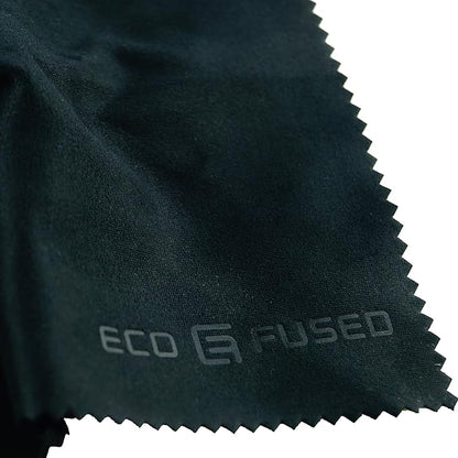 Eco-Fused Blue/Black Microfiber Cloth