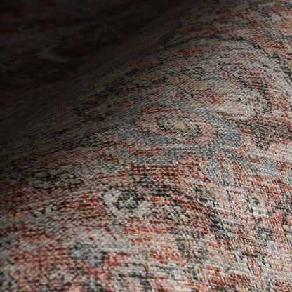 Nuloom Hillstone Collection ' Area Rug, Traditional Vintage Distressed Medallion, Thick and Soft, Durable Non-Shedding Low Pile Poly/Jute Blend, Easy to Clean, Living Room, Bedroom