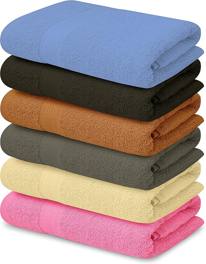 100% Cotton Bath Towels-27x54inch
