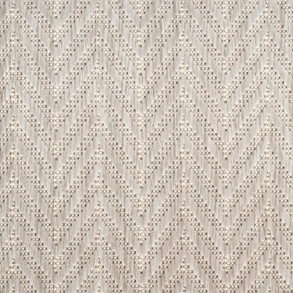 Nourison Home Horizon Indoor/Outdoor Grey 5' x 7' Area Rug - Easy Clean, Non Shedding, Bed Room, Living Room, Dining Room, Kitchen (5' x 7')