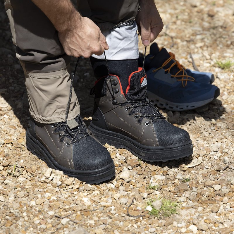 Paramount Outdoors Deep Eddy Felt Sole Wading Boots, Felt Bottom Wader Boots (11)