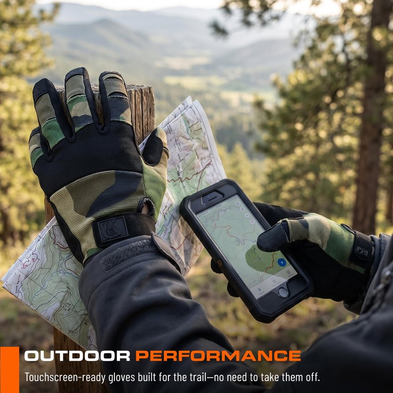 PIG FDT Alpha Full Dexterity Gloves for Shooting Sports, Touchscreen Compatible, Breathable, 1 Pair, Black, Small