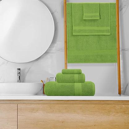 GLAMBURG Ultra Soft 8-Piece Towel Set