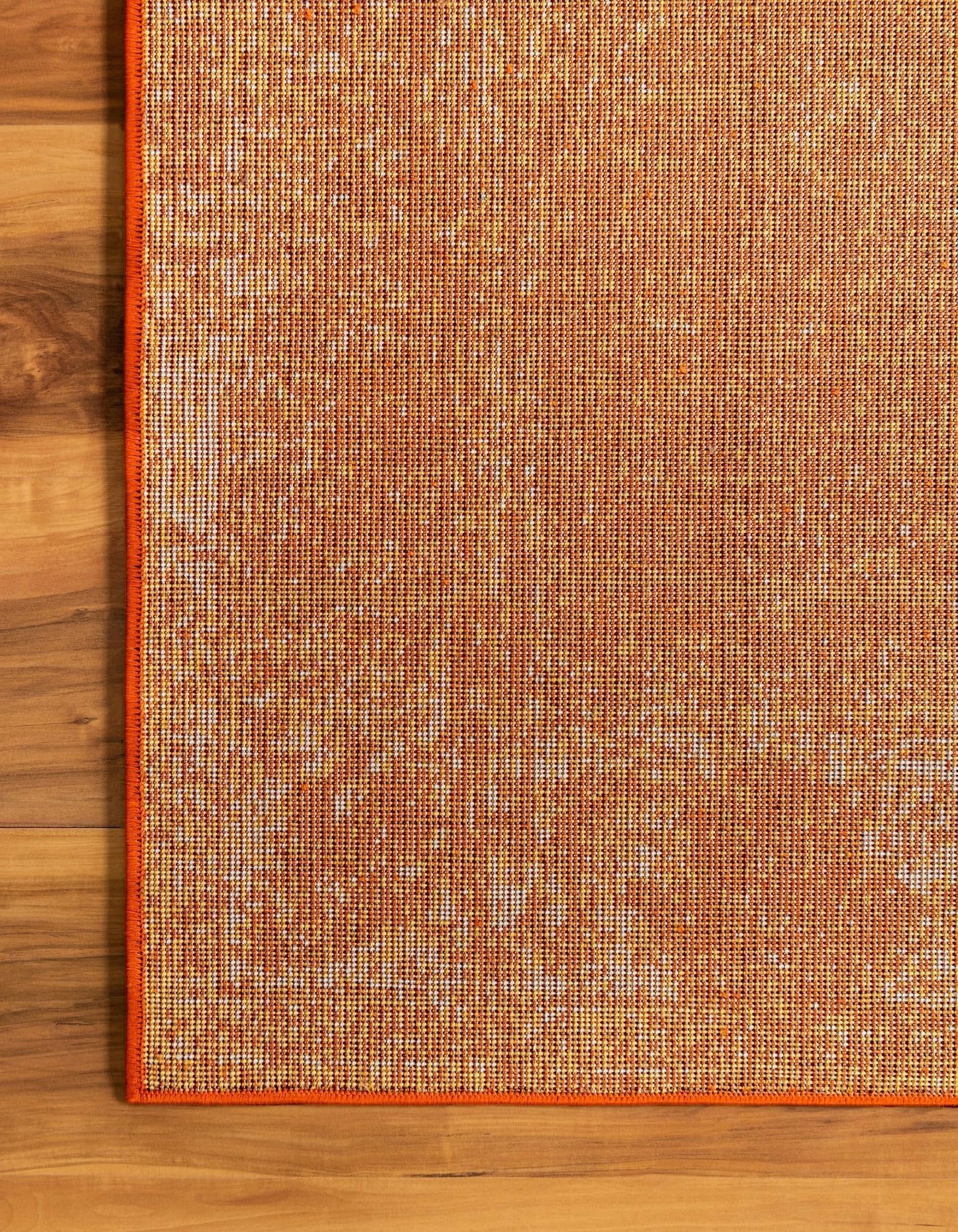 Unique Loom Sofia Collection Area Rug - Casino (4' 1" x 6' 1" Rectangle, Orange/ Ivory)