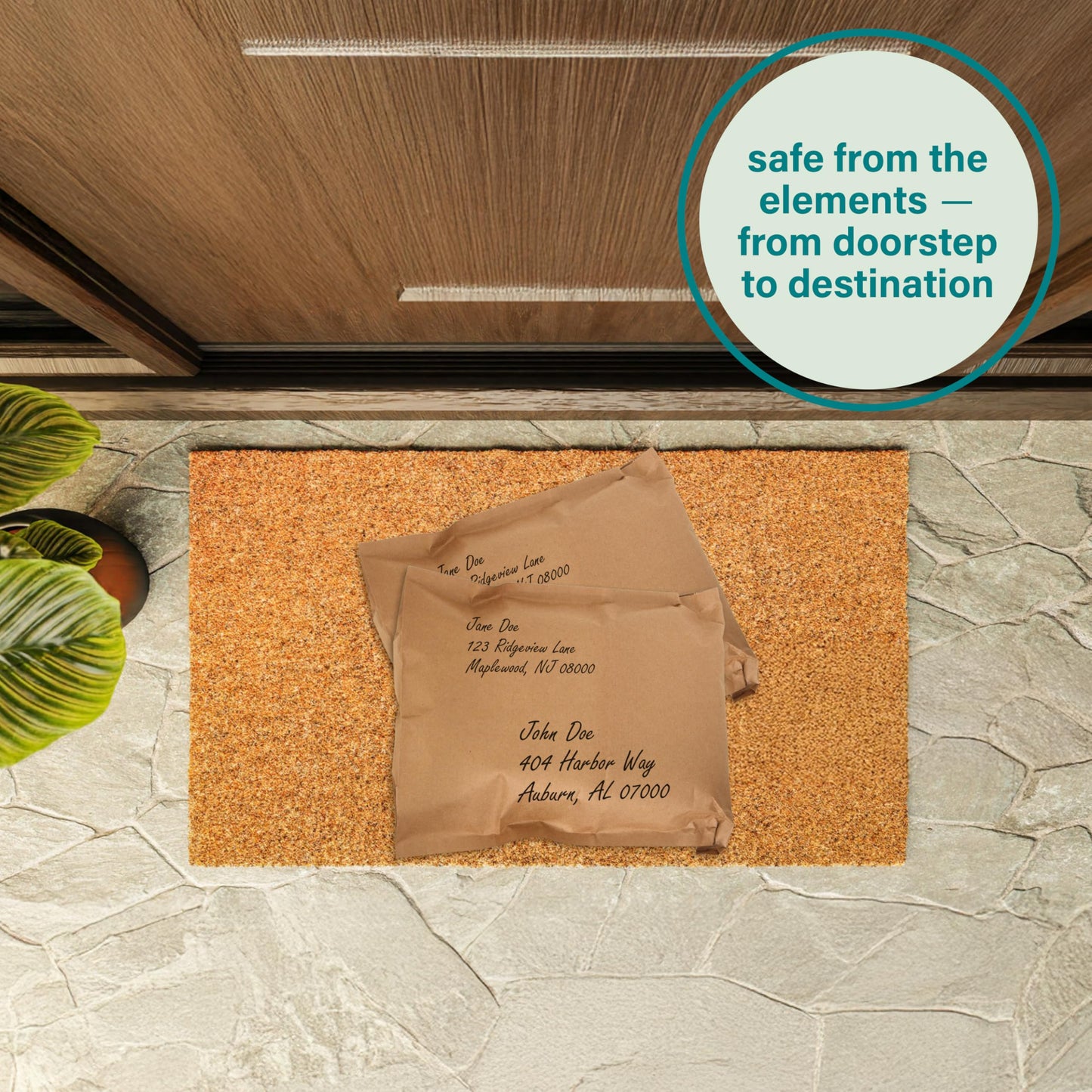 Elementree Small Recyclable Paper Mailers - 11" x 12.5" - 50 Count - Brown Expandable Envelopes & Shipping Bags - Made in the USA - Double-Walled Kraft Paper (00955)