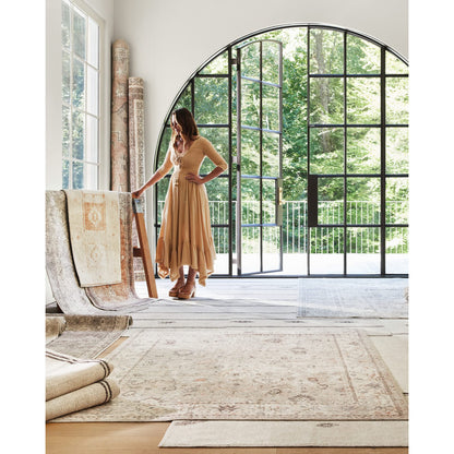 Livabliss x Becki Owens Lila Medallion Area Rug , 5'3" x 7', Tan