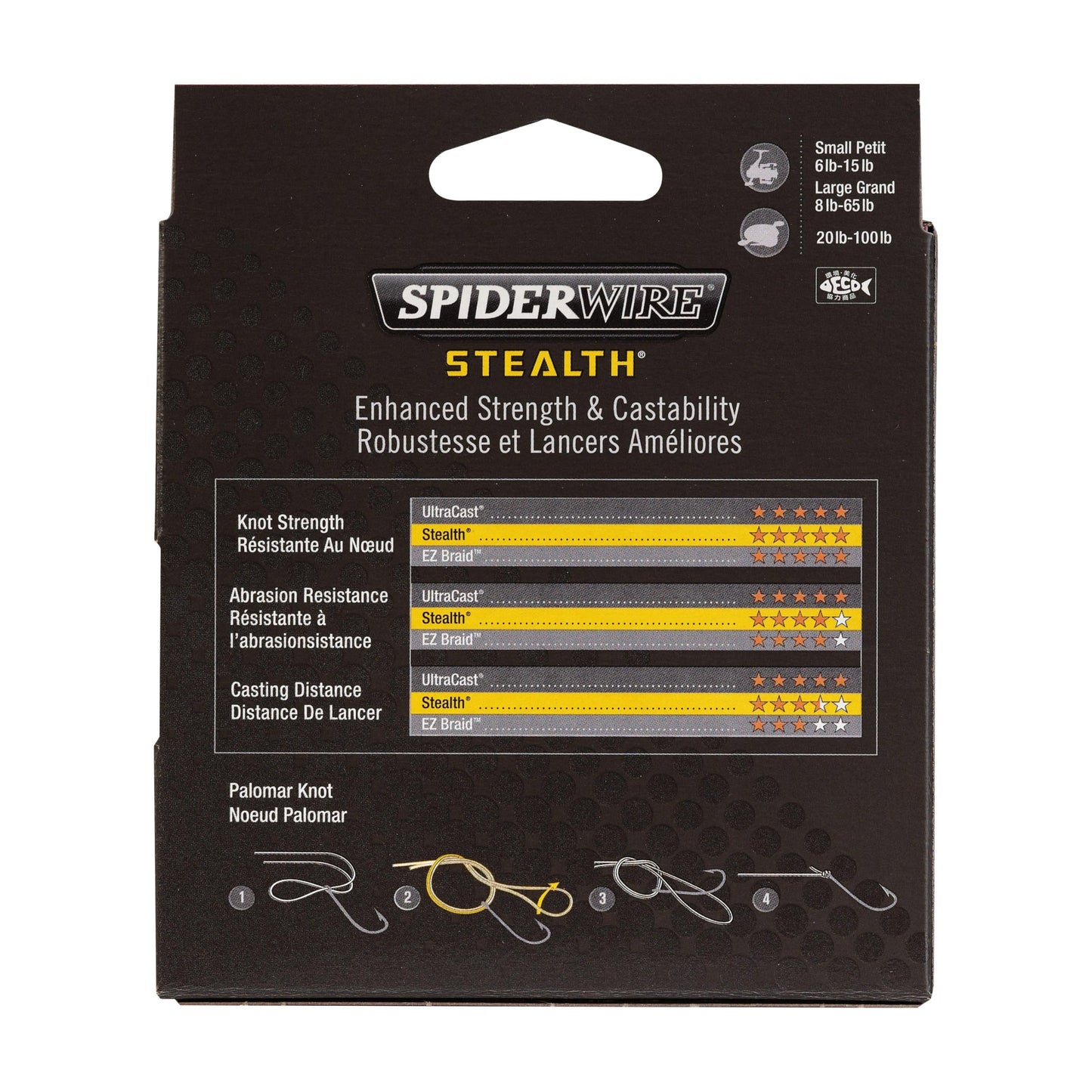 SpiderWire Stealth® Superline, Moss Green, 100lb | 45.3kg, 200yd | 182m Braided Fishing Line, Suitable for Freshwater and Saltwater Environments