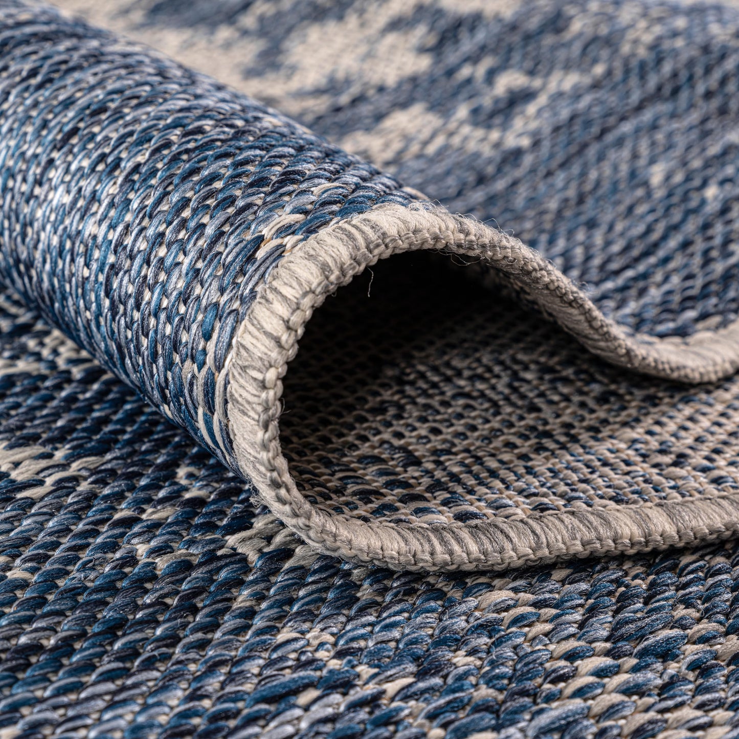 Keen Home Design Terrace Outdoor Area Rug - 5x8 Washable Indoor/Outdoor Rug for Patio, Kitchen, Balcony, Beach, Garden, Deck and Porch, Size: 5'3"x7'7"
