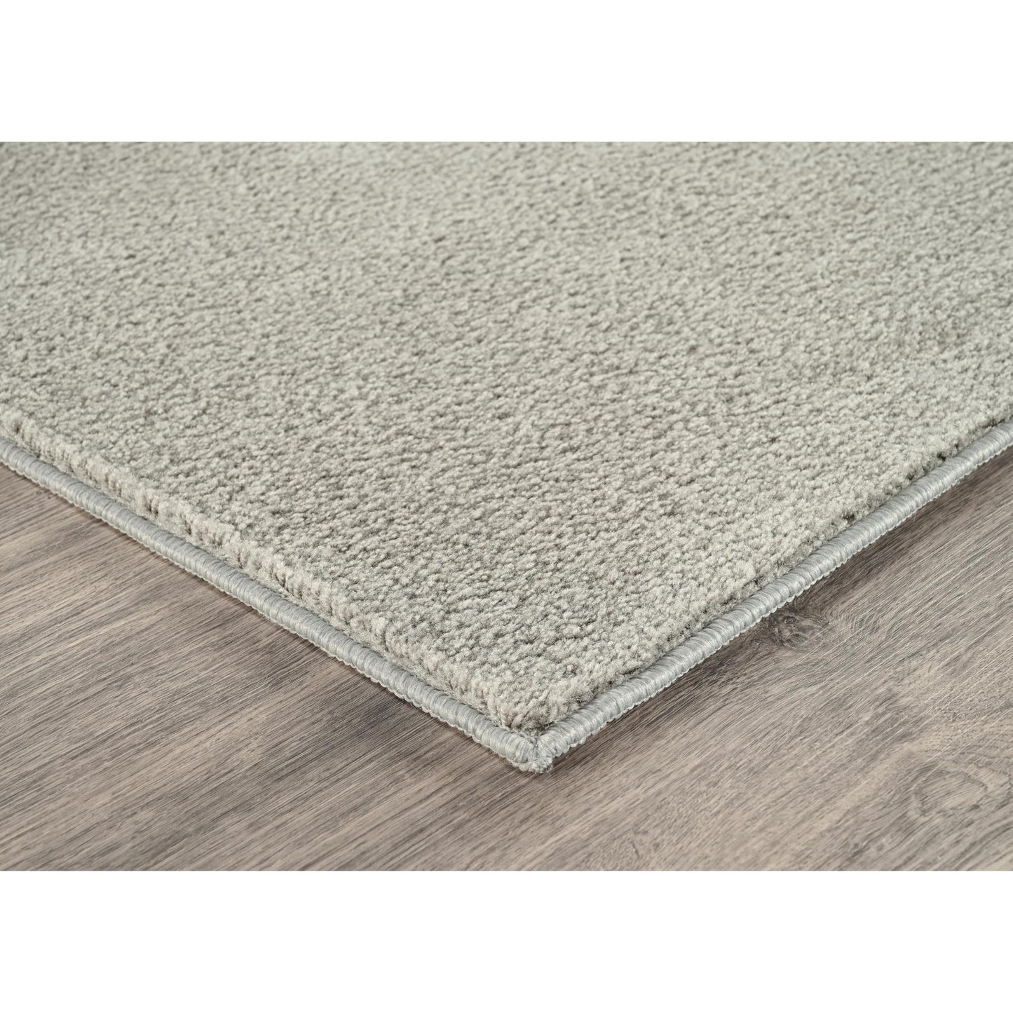 Garland Rug Clayton Plush 5 ft. x 6 ft. Basic Utility Area Rug Gray