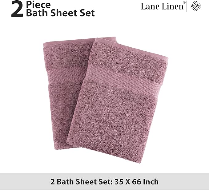LANE LINEN Oversized Bath Towels