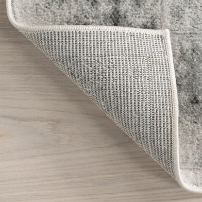 nuLOOM Odell Faded Vintage Area Rug, 4' x 6', Ivory, Rectangular, 0.47" Thick