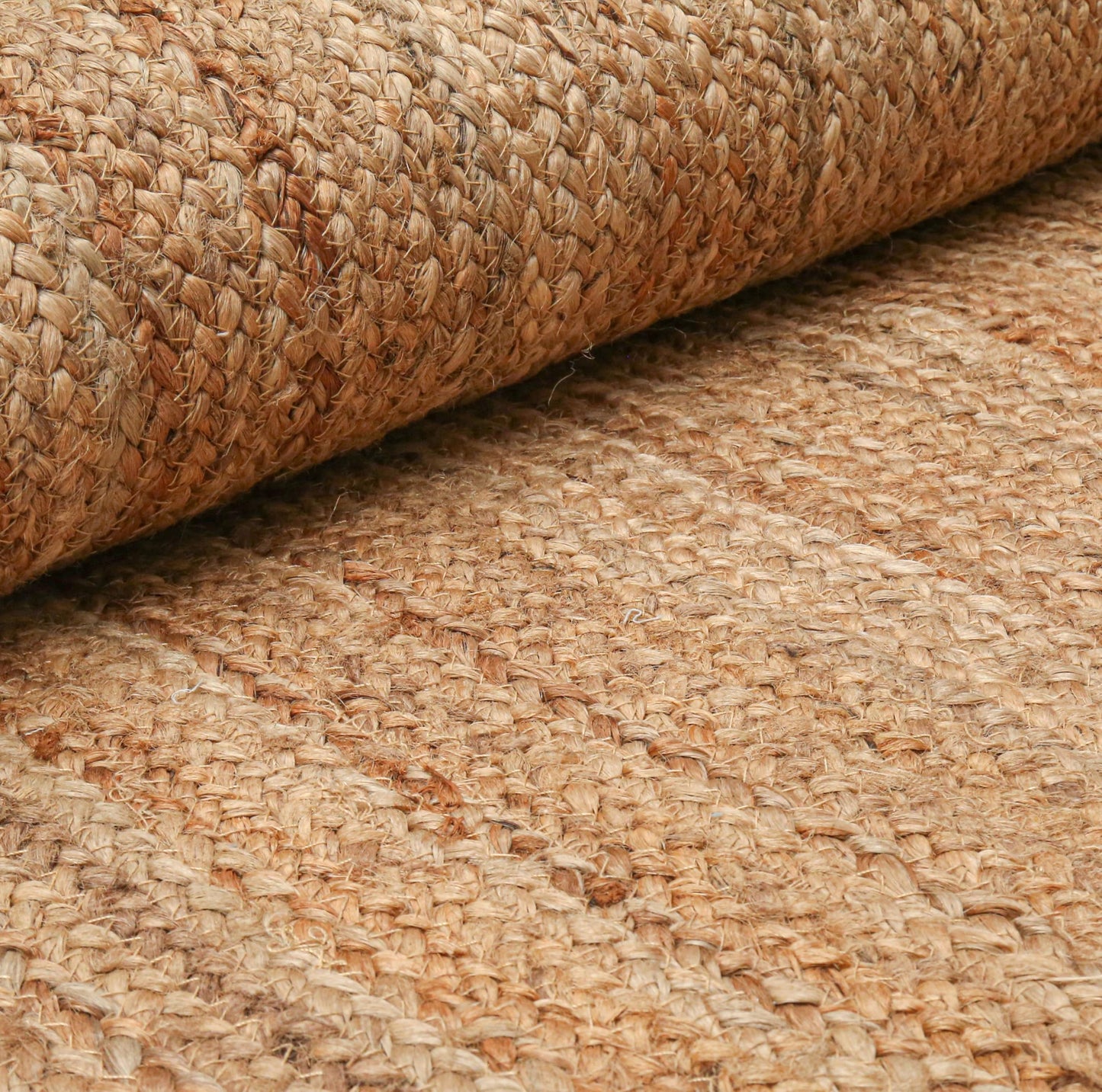 Savi Home Hand Braided Jute Runner Rug 24x72 Reversible Farmhouse Rugs for Hallway, Kitchen, Living Room, Bedroom - 2x6' - Natural