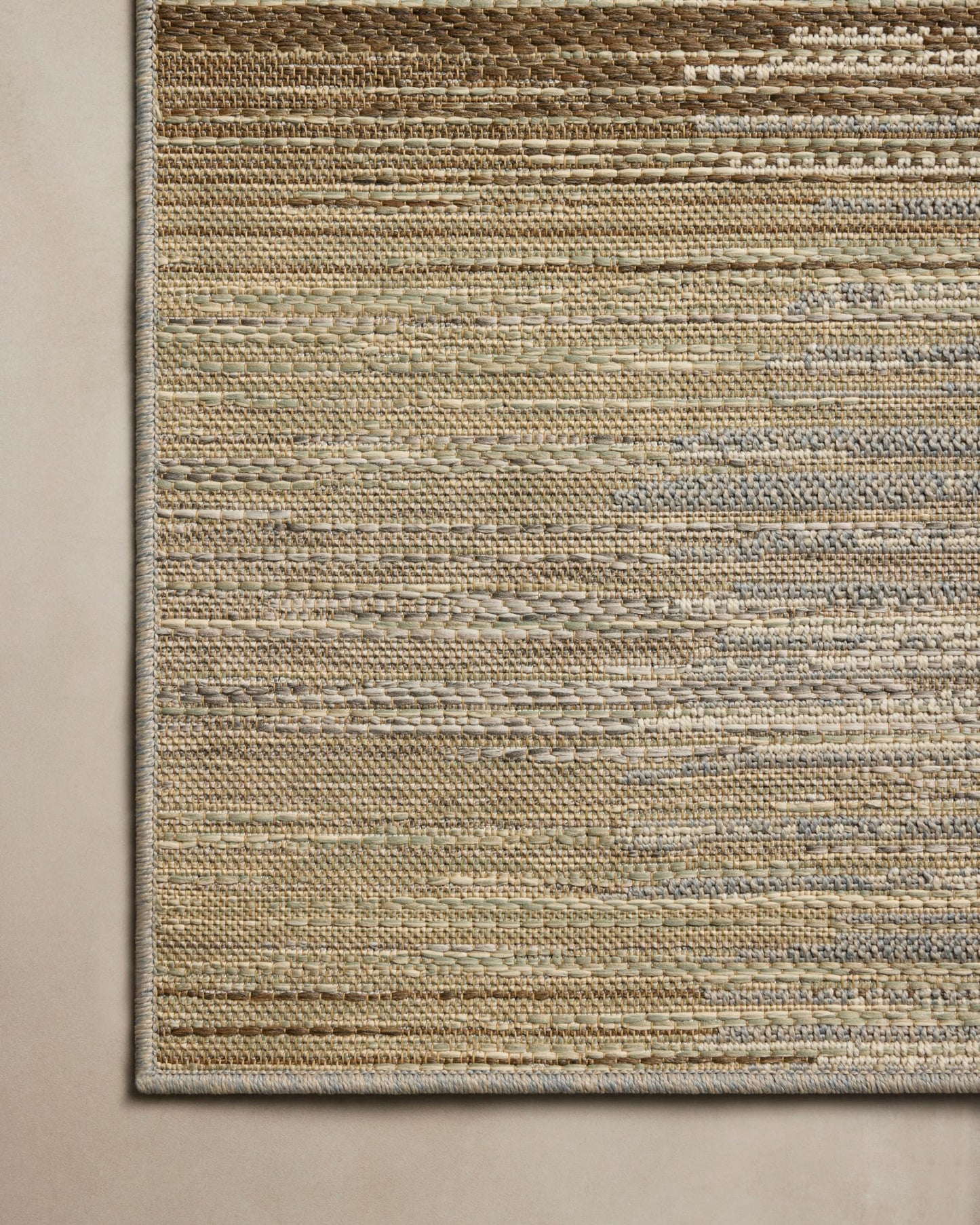 Loloi Saylor Collection SAY-03 Earth/Natural 7'-6" x 10' Indoor/Outdoor Area Rug